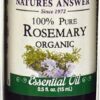 Comprar nature's answer organic rosemary essential oil -- 0. 5 fl oz preço no brasil candida gastrointestinal & digestion suplementos em oferta vitamins & supplements suplemento importado loja 5 online promoção -