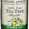 Comprar nature's answer organic tea tree essential oil -- 0. 5 fl oz preço no brasil beverages dairy & dairy alternatives food & beverages rice milk suplementos em oferta suplemento importado loja 3 online promoção -