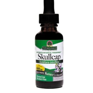Nature's Answer Skullcap 2000mg Extrato Líquido - 30ml Bem-Estar Natural