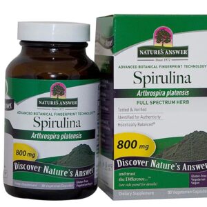 Comprar nature's answer spirulina -- 90 capsules preço no brasil algae spirulina suplementos em oferta vitamins & supplements suplemento importado loja 191 online promoção -