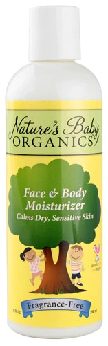 Nature's Baby Organics Face & Body Moisturizer Fragrance Free -- 8 fl oz