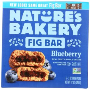 Comprar nature's bakery stone ground whole wheat fig bar blueberry -- 6 packs preço no brasil bars food & beverages fruit bars suplementos em oferta suplemento importado loja 33 online promoção -