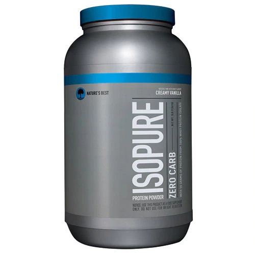 Isopure Zero Carb Creamy Vanilla Whey Protein Isolado 1.36kg
