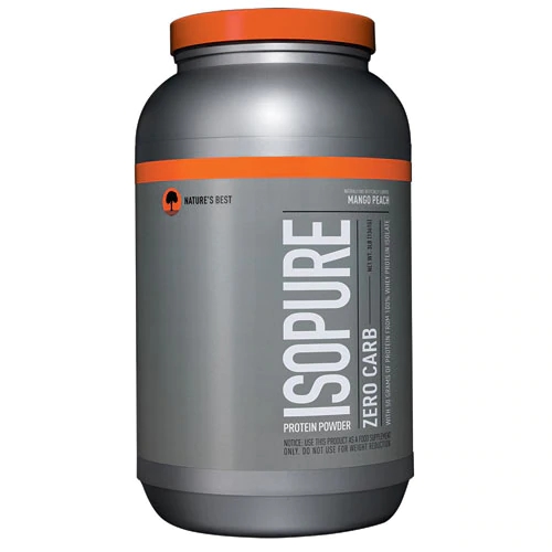 Isopure Zero Carb Mango Peach - 1.36kg - Proteína Isolada