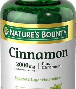 Comprar nature's bounty cinnamon plus chromium -- 2000 mg - 60 capsules preço no brasil blood sugar support body systems, organs & glands cinnamon herbs & botanicals suplementos em oferta suplemento importado loja 49 online promoção -