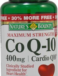Nature's Bounty Co Q10 Máxima Potência 400mg - 39 Cápsulas Gelatinosas