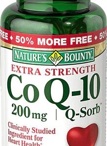 Comprar nature's bounty coq-10 extra strength q-sorb™ -- 200 mg - 45 softgels preço no brasil coq10 suporte ao coração tópicos de saúde suplemento importado loja 11 online promoção -