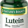 Comprar nature's bounty lutein -- 20 mg - 30 softgels preço no brasil eye health eye, ear, nasal & oral care lutein suplementos em oferta vitamins & supplements suplemento importado loja 1 online promoção -