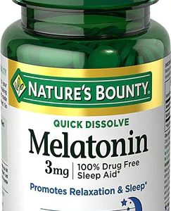 Comprar nature's bounty melatonin -- 3 mg - 120 quick dissolve tablets preço no brasil melatonin sleep support suplementos em oferta vitamins & supplements suplemento importado loja 3 online promoção - 7 de julho de 2022