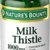 Comprar nature's bounty milk thistle -- 1000 mg - 50 softgels preço no brasil breakfast foods dry & cold cereals food & beverages granola cereal suplementos em oferta suplemento importado loja 3 online promoção -