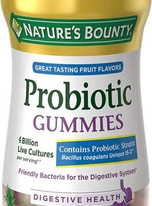 Nature's Bounty Probiotic Gummies Frutas Sortidas - 60 Gomas