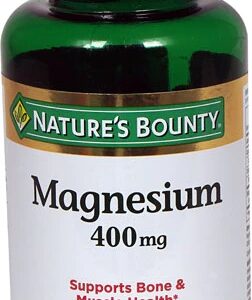 Nature's Bounty Magnésio de Liberação Rápida - 400 mg - 75 Softgels