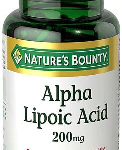 Ácido Alfa-Lipóico Nature's Bounty Super 200mg - 30 Cápsulas