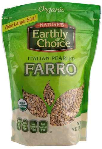 Nature's Earthly Choice Organic Italian Pearled Farro -- 12 oz