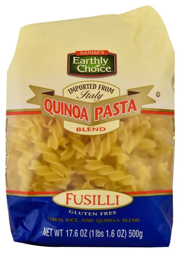 Macarrão Fusilli Sem Glúten Nature's Earthly Choice - Mistura de Quinoa 500g