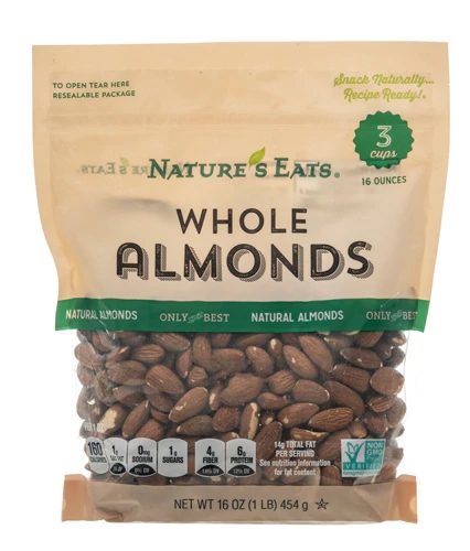 Nature's Eats Whole Almonds -- 16 oz