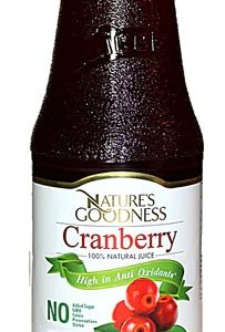 Comprar nature's goodness 100% natural juice cranberry -- 1 liter preço no brasil beverages food & beverages fruit juice juice suplementos em oferta suplemento importado loja 189 online promoção -