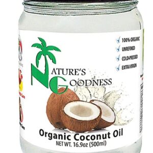 Óleo de Coco Orgânico Nature's Goodness 498ml - Puro e Versátil