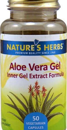 Comprar nature's herbs aloe vera gel -- 50 vegetarian capsules preço no brasil áloe vera general well being herbs & botanicals suplementos em oferta suplemento importado loja 139 online promoção -