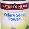 Comprar nature's herbs celery seed-power® -- 60 vegetarian capsules preço no brasil dried veggie snacks food & beverages snacks suplementos em oferta suplemento importado loja 5 online promoção -