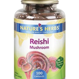 Comprar nature's herbs reishi mushroom -- 100 capsules preço no brasil herbs & botanicals mushrooms suplementos em oferta suplemento importado loja 29 online promoção -