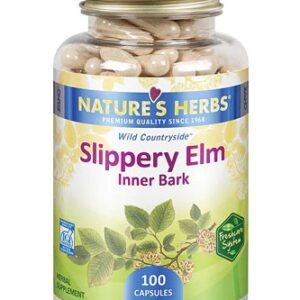 Comprar nature's herbs slippery elm inner bark -- 100 capsules preço no brasil cold & allergy herbs & botanicals slippery elm bark suplementos em oferta suplemento importado loja 7 online promoção -
