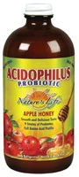 Comprar nature's life acidophilus probiotic apple honey -- 16 fl oz preço no brasil acidophilus probiotics suplementos em oferta vitamins & supplements suplemento importado loja 223 online promoção -