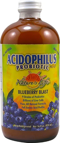 Nature's Life Acidophilus Probiotic Pro 96 Blueberry Blast - 473ml