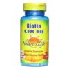 Comprar nature's life biotin -- 8000 mcg - 60 capsules preço no brasil letter vitamins suplementos em oferta vitamin b vitamin b7 - biotin vitamins & supplements suplemento importado loja 1 online promoção -