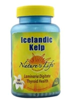 Comprar nature's life icelandic kelp -- 500 tablets preço no brasil body systems, organs & glands herbs & botanicals kelp suplementos em oferta thyroid support suplemento importado loja 17 online promoção -