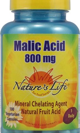 Comprar nature's life malic acid -- 800 mg - 100 vegetarian capsules preço no brasil energy malic acid suplementos em oferta vitamins & supplements suplemento importado loja 3 online promoção -