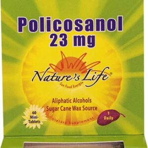 Comprar nature's life policosanol -- 23 mg - 60 mini tablets preço no brasil policosanol suplementos nutricionais suplemento importado loja 33 online promoção -