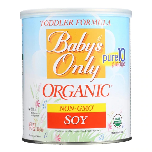 Nature's One Baby's Only Organic Soy Fórmula para Crianças Pequenas Fortificada com Ferro - 360g