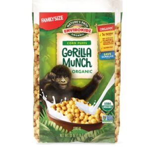 Comprar nature's path envirokids gorilla munch cereal corn puffs -- 23 oz preço no brasil breakfast foods children's cereals dry & cold cereals food & beverages suplementos em oferta suplemento importado loja 1 online promoção -
