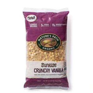 Cereal Matinal Orgânico Nature's Path Crunchy Vanilla - 675g