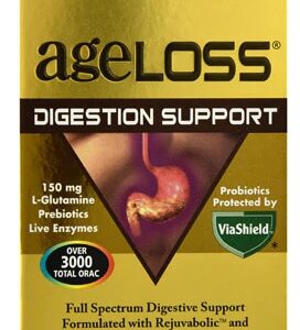 Nature's Plus AgeLoss Digestive Support 90 Cápsulas - Saúde Digestiva e Bem-Estar
