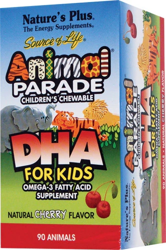 Nature's Plus Animal Parade® DHA Cherry -- 90 Chewable Tablets