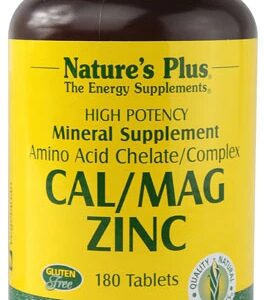 Comprar nature's plus cal mag zinc -- 180 tablets preço no brasil calcium calcium & magnesium complex minerals suplementos em oferta vitamins & supplements suplemento importado loja 33 online promoção -