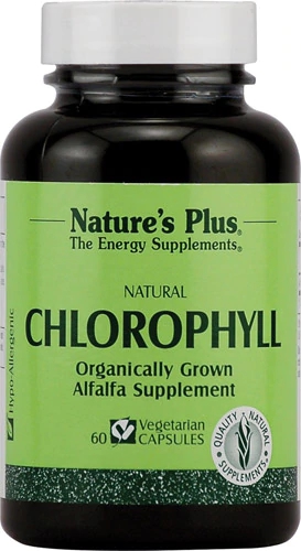Nature's Plus Clorofila Vegetal - 60 Cápsulas - Suplemento Natural