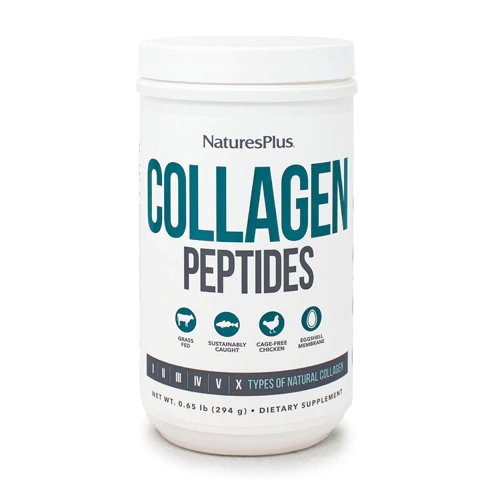 Nature's Plus Colágeno Peptídeo - 295g: Pele Radiante e Articulações Fortes