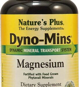 Nature's Plus Dyno-Mins Magnésio 250mg - 90 Comprimidos | Essencial para Sua Saúde