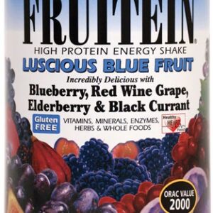 Nature's Plus Fruitein® Shake Proteico Vegetariano Frutas Azuis - 612g - Energia e Nutrição Completa