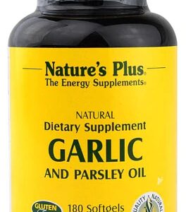 Comprar nature's plus garlic and parsley oil -- 180 softgels preço no brasil garlic garlic combinations herbs & botanicals suplementos em oferta suplemento importado loja 7 online promoção -