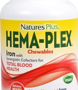 Comprar nature's plus hema-plex® chewables mixed berry -- 85 mg - 60 chewables preço no brasil blood purification herbs & botanicals specialty formulas suplementos em oferta suplemento importado loja 7 online promoção -