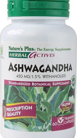 Comprar nature's plus herbal actives ashwagandha -- 450 mg - 60 vegetarian capsules preço no brasil ashwagandha herbs & botanicals mood suplementos em oferta suplemento importado loja 253 online promoção -
