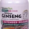 Comprar nature's plus herbal actives korean ginseng extended release -- 1000 mg - 30 vegetarian tablets preço no brasil energy ginseng ginseng, korean herbs & botanicals suplementos em oferta suplemento importado loja 1 online promoção -
