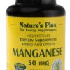 Comprar nature's plus manganese -- 50 mg - 90 tablets preço no brasil bayberry cold & allergy herbs & botanicals suplementos em oferta suplemento importado loja 5 online promoção -