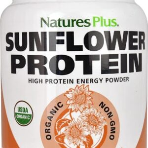 Proteína Orgânica de Girassol Nature's Plus - 553g | Vegana e Digestiva