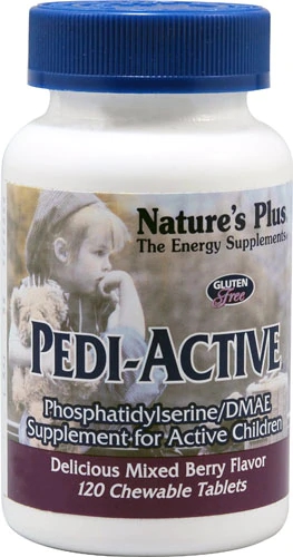 Nature's Plus Pedi-Active Misto de Frutas Vermelhas - 120 Comprimidos Mastigáveis