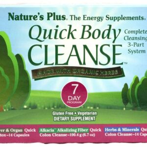 Nature's Plus Quick Body Cleanse™ 7 Day Program -- 1 Kit